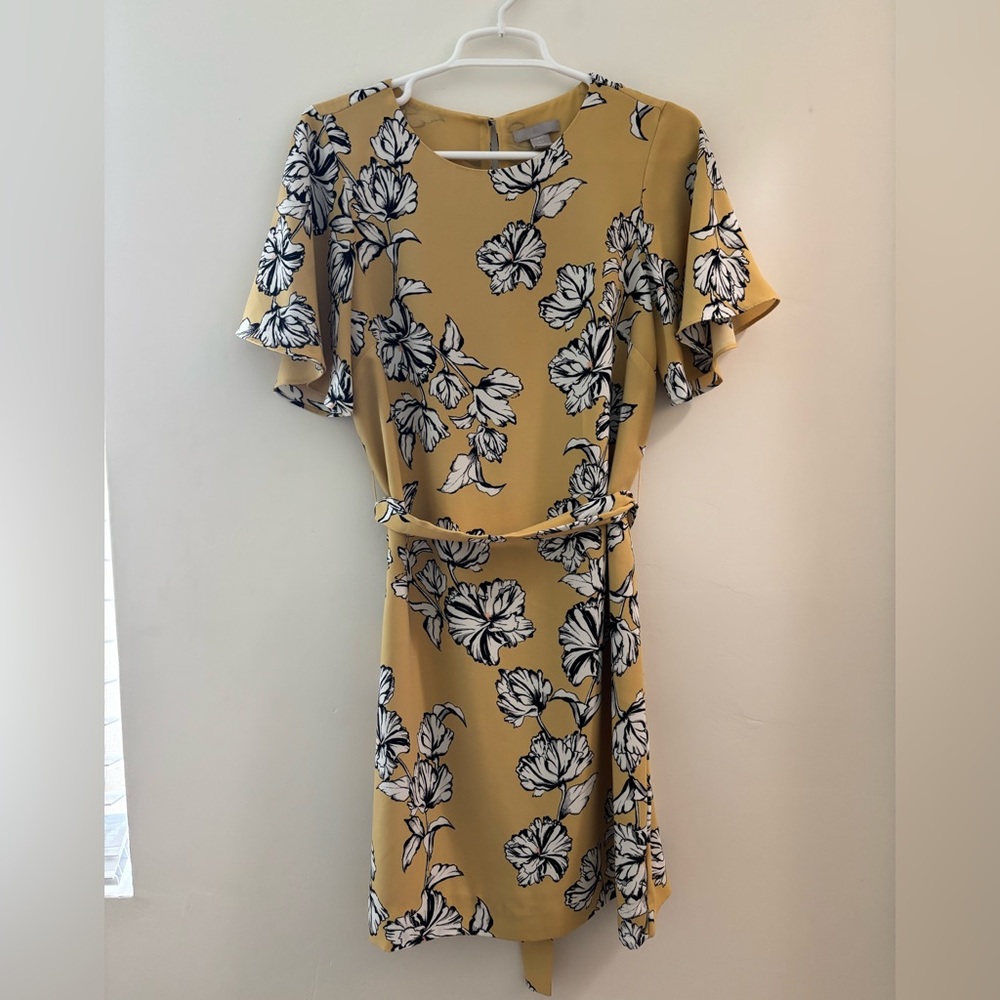 Floral Yellow Dress